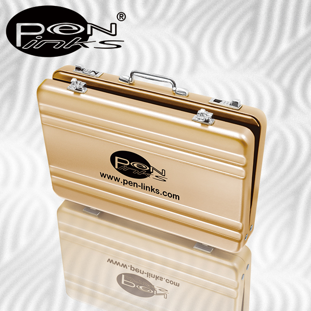 PEN-LINKS 繽紛輕巧鋁製公事包名片盒 2