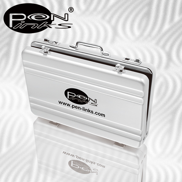 PEN-LINKS 繽紛輕巧鋁製公事包名片盒 6