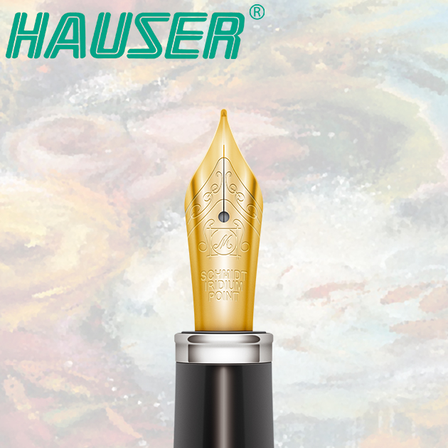 德國HAUSER豪士 CLASSIC ART NOUVEAU新藝術鋼筆(單尖)系列 10
