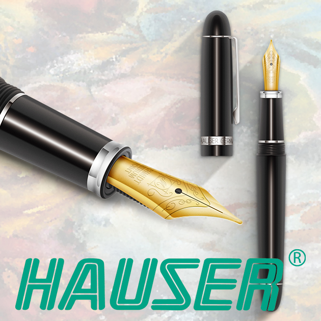 德國HAUSER豪士 CLASSIC ART NOUVEAU新藝術鋼筆(單尖)系列 11