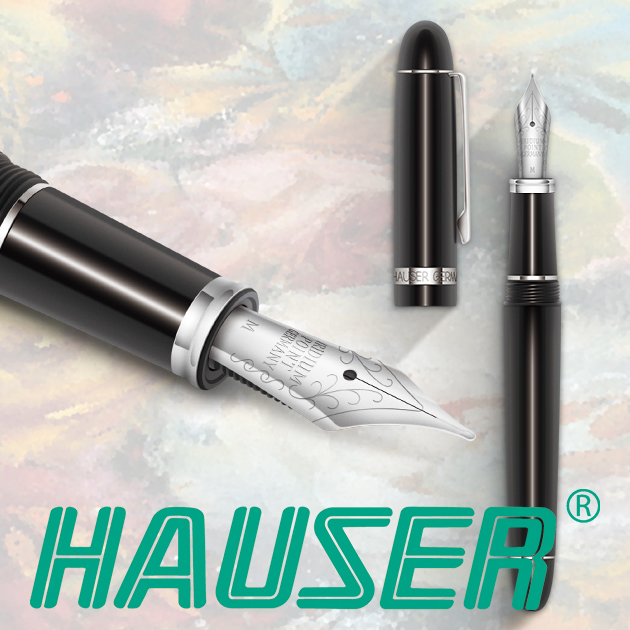 德國HAUSER豪士 CLASSIC ART NOUVEAU新藝術鋼筆(單尖)系列 12