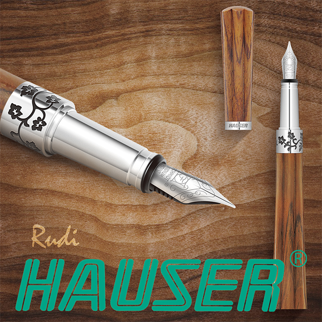 德國HAUSER豪士 RUDI 魯迪原木鋼筆系列 4