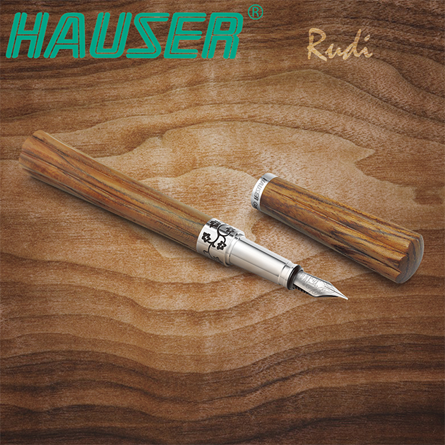 德國HAUSER豪士 RUDI 魯迪原木鋼筆系列 5