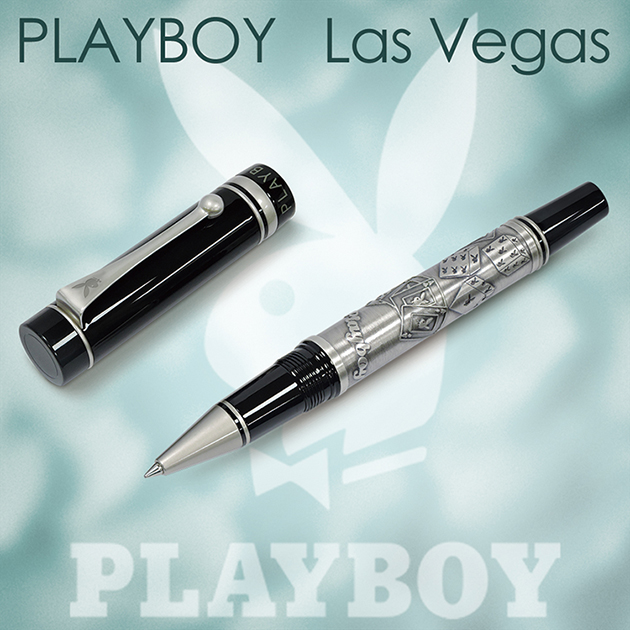 【限量絕版品】美國PLAYBOY Las Vegas 拉斯維加斯 鋼珠筆(另贈鋼珠筆芯一支) 1