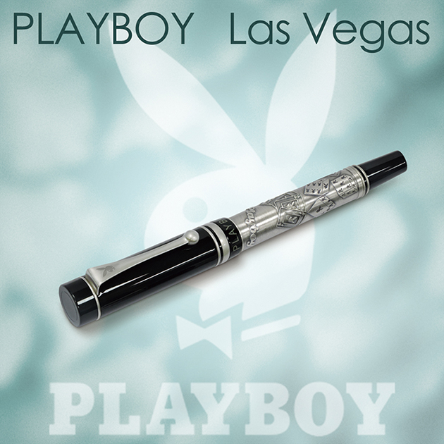 【限量絕版品】美國PLAYBOY Las Vegas 拉斯維加斯 鋼珠筆(另贈鋼珠筆芯一支) 2