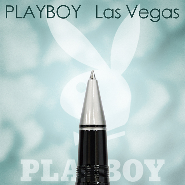 【限量絕版品】美國PLAYBOY Las Vegas 拉斯維加斯 鋼珠筆(另贈鋼珠筆芯一支) 3