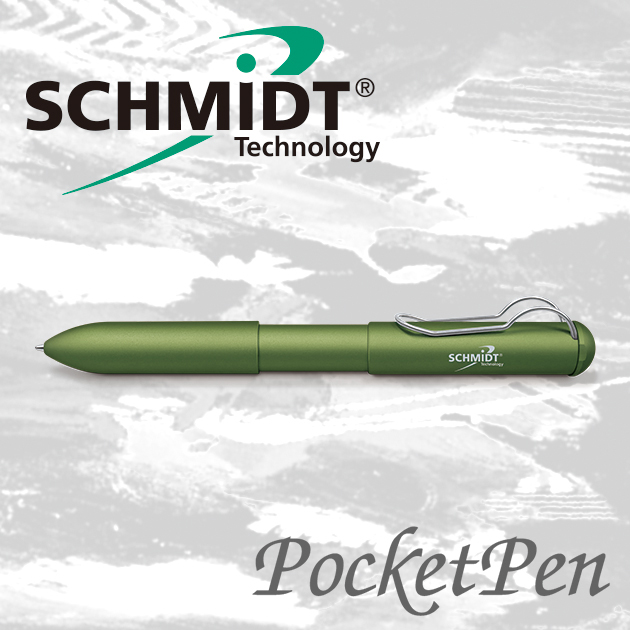【限量絕版品】德國SCHMIDT POCKET 口袋型原子筆 1