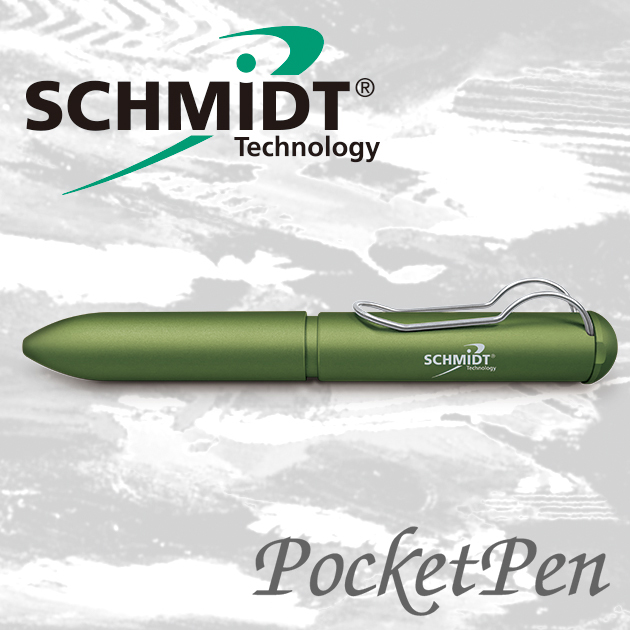 【限量絕版品】德國SCHMIDT POCKET 口袋型原子筆 2