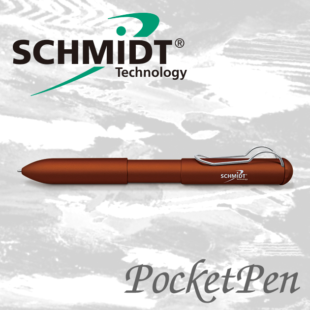 【限量絕版品】德國SCHMIDT POCKET 口袋型原子筆 3
