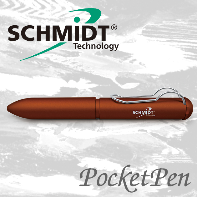 【限量絕版品】德國SCHMIDT POCKET 口袋型原子筆 4