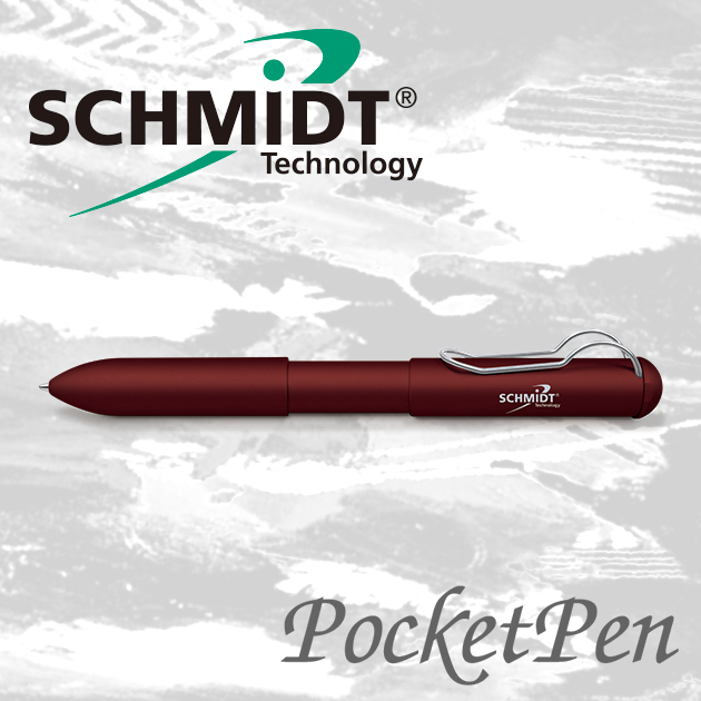 【限量絕版品】德國SCHMIDT POCKET 口袋型原子筆 5