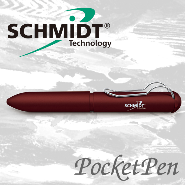 【限量絕版品】德國SCHMIDT POCKET 口袋型原子筆 6
