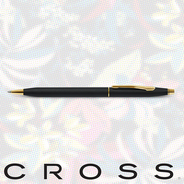 CROSS CR2502 世紀黑金原子筆 1