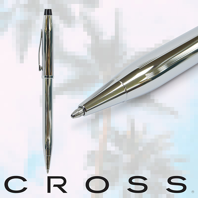 CROSS CR3502WG  新型亮鉻原子筆 3