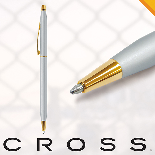 CROSS CR442-2 珍珠銀原子筆 1