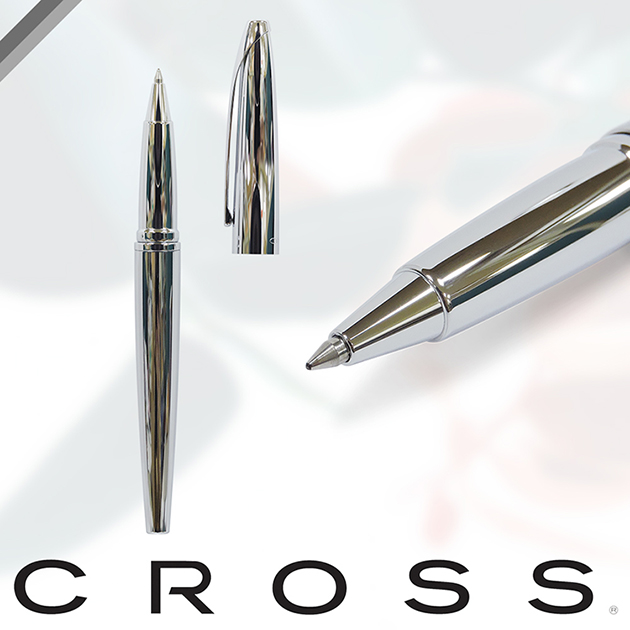 CROSS CR885-2 ATX 亮鉻鋼珠筆 3