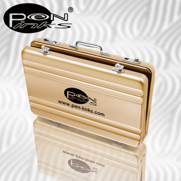 PEN-LINKS 繽紛輕巧鋁製公事包名片盒