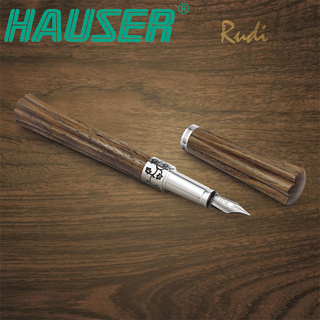 德國HAUSER豪士 RUDI 魯迪原木鋼筆系列 6
