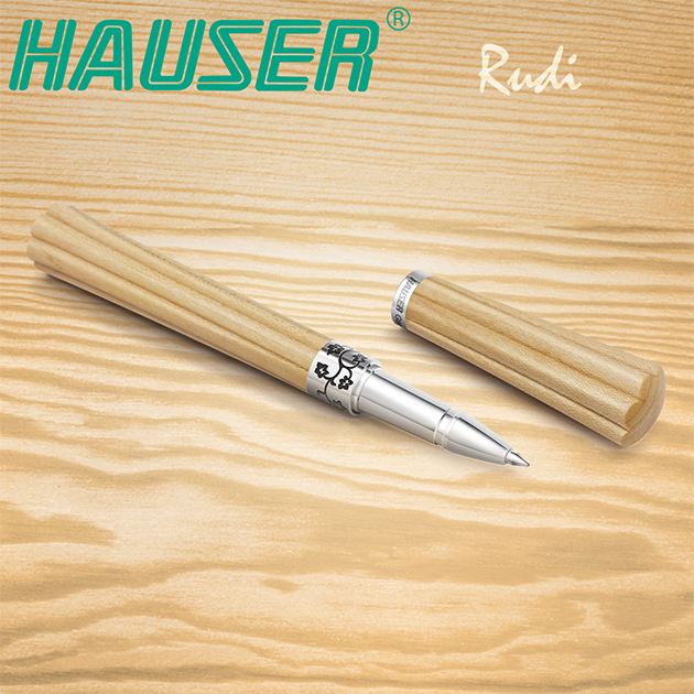德國HAUSER豪仕 RUDI 魯迪原木鋼珠筆系列 2