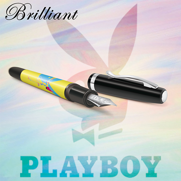 【限量絕版品】美國PLAYBOY Brilliant星燦鋼筆系列 (2) 12