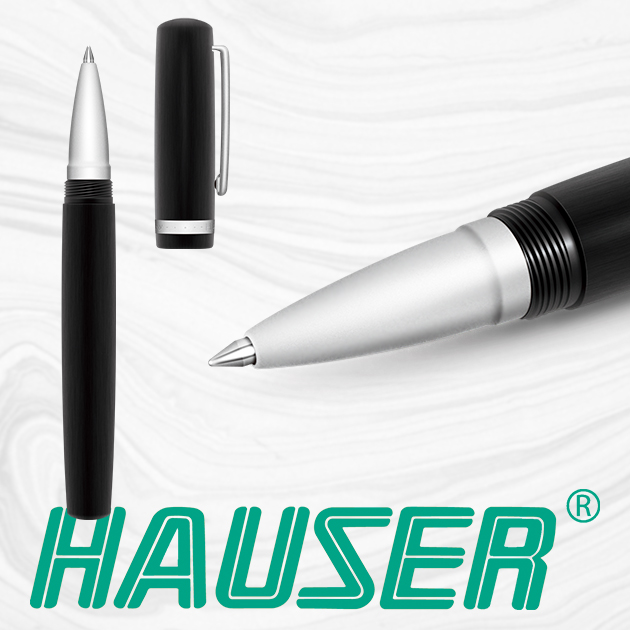 德國HAUSER豪仕 VIRTUOSO 鑑賞家 拋髮絲鋼珠筆 1