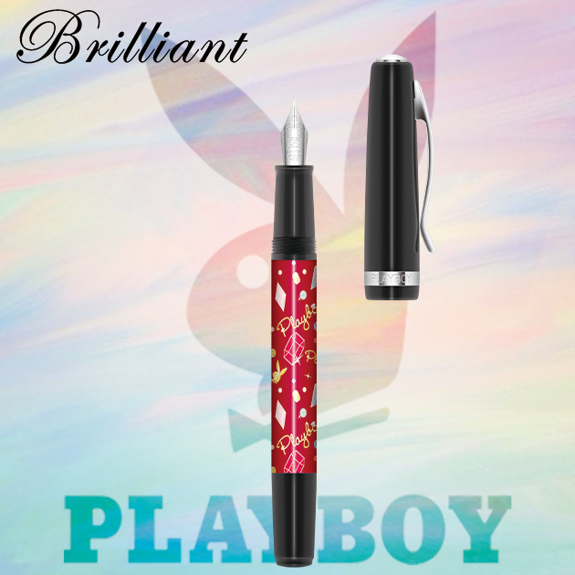 【限量絕版品】美國PLAYBOY Brilliant星燦鋼筆系列 (3) 12
