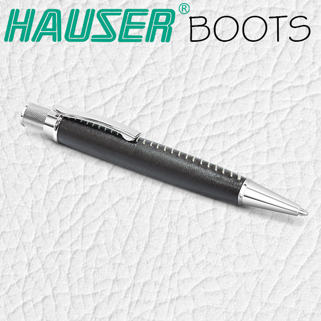 德國 HAUSER豪仕 BOOTS 皮靴原子筆 1