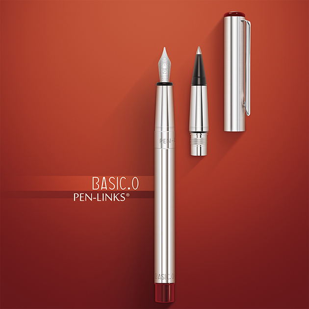 PEN-LINKS BASIC.O 貝斯可鋼筆+卡式鋼珠筆(組) 5