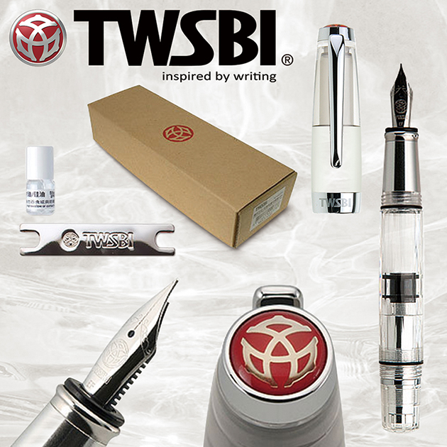 臺灣 TWSBI 三文堂 Mini AL/陽極 活塞鋼筆 1