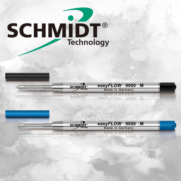 德國SCHMIDT EasyFLOW 9000M 溜溜低黏度超滑順原子筆芯 1